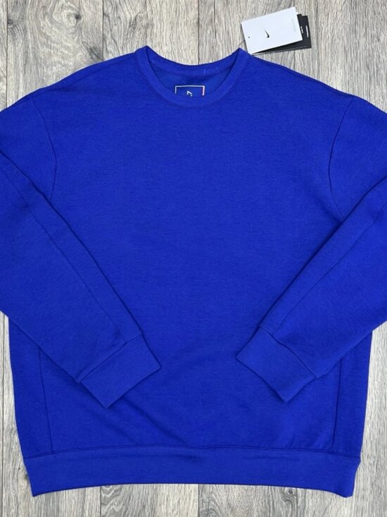 Nike Other - Nike 24.7 Impossibly Soft Fleece Crew Neck HQ6964 455 Men’s Blue Sold Out!